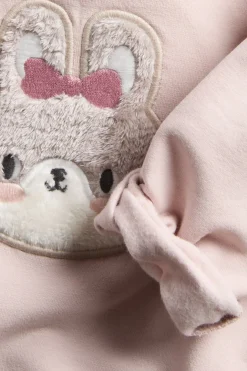 Collegepaita, jossa on röyhelö ja pupukuvio | Pinkki | Vauvat | Kappahl