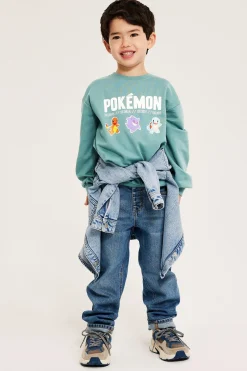 Collegepaita, Pokémon | Vaaleanvihreä | Lapset | Kappahl
