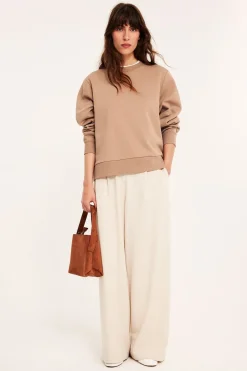 Collegepusero | Beige | Naiset | Kappahl
