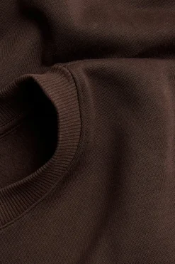 Collegepusero | Tummanruskea | Naiset | Kappahl