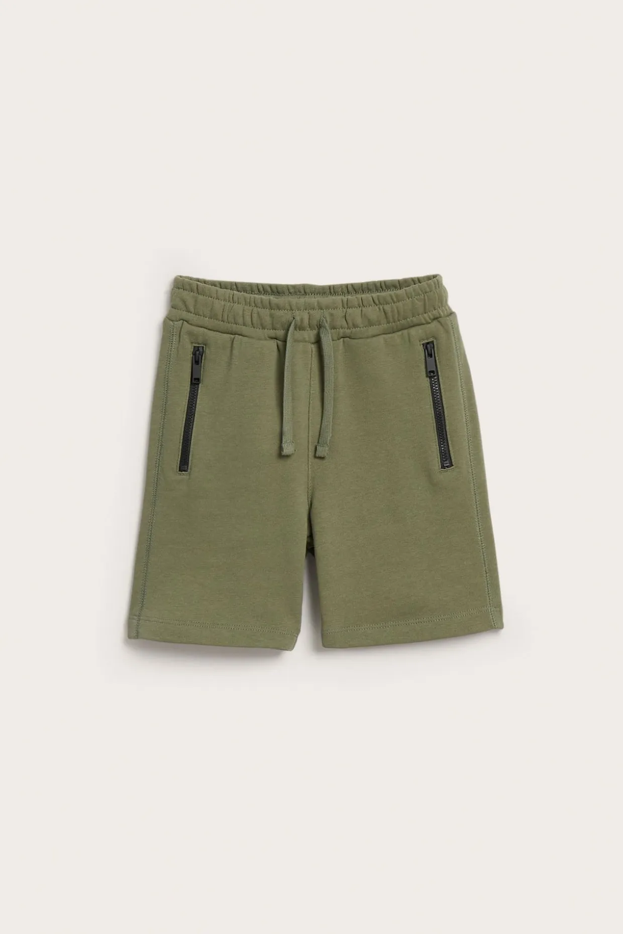 Collegeshortsit taskuilla | Tummanvihreä | Lapset | Kappahl
