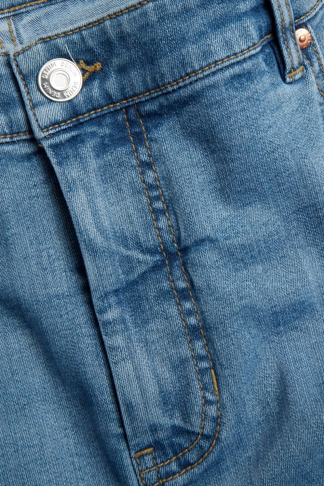 Cropped flare jeans high waist | Vaalea denim | Naiset | Kappahl