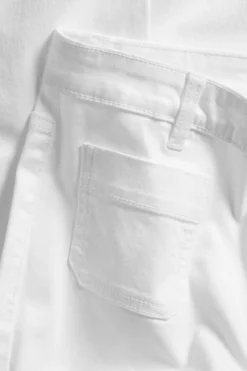Cropped flare jeans regular waist | Valkoinen | Naiset | Kappahl