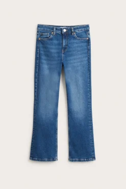 Cropped flare jeans regular waist | Denim | Naiset | Kappahl