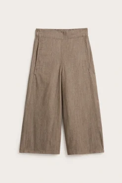 Culotte-malliset pull-on-farkut | Melaarattu ruskea | Naiset | Kappahl