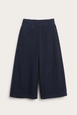 Culotte-malliset pull-on-housut | Tummansininen | Naiset | Kappahl