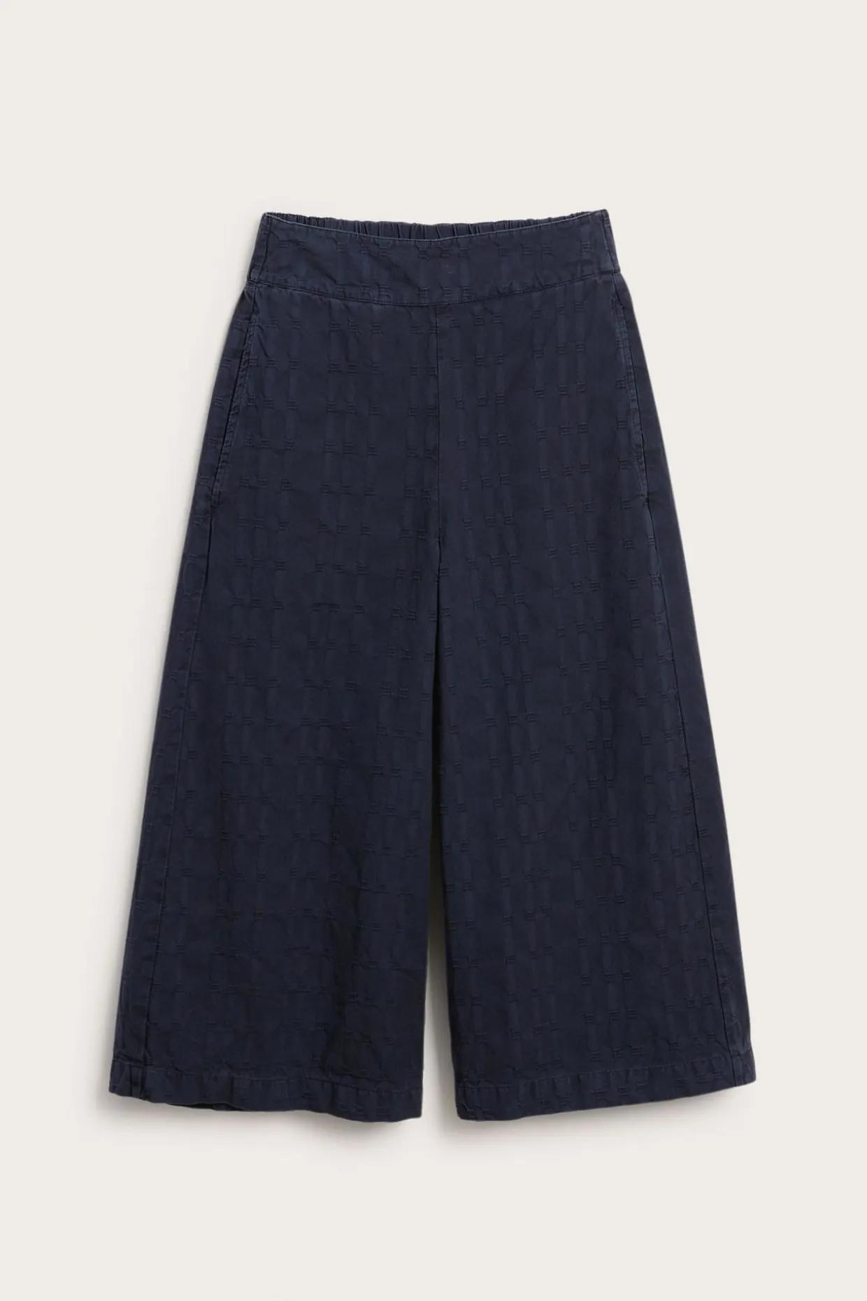 Culotte-malliset pull-on-housut | Tummansininen | Naiset | Kappahl