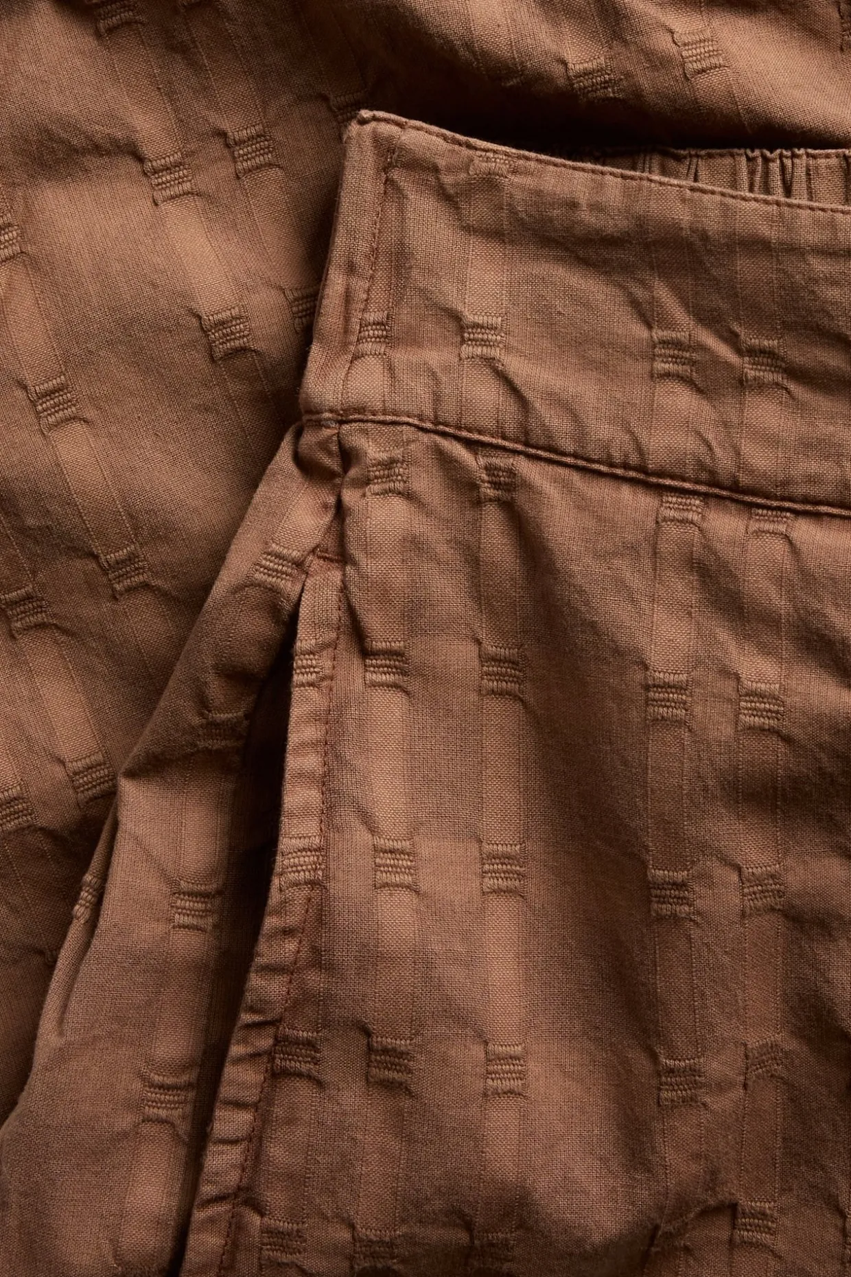 Culotte-malliset pull-on-housut | Ruskea | Naiset | Kappahl