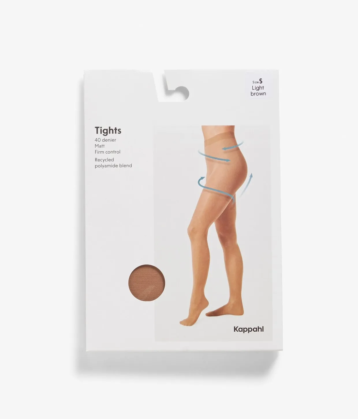 40 den firm shape control top sukkahousut | Vaaleanruskea | Naiset | Kappahl