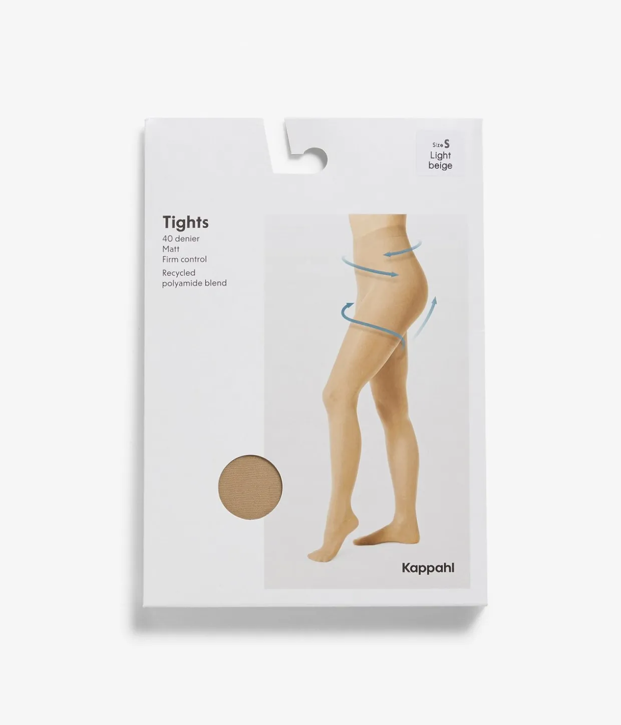 40 den firm shape control top sukkahousut | Vaaleanbeige | Naiset | Kappahl