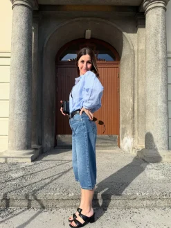 Denimbermudashortsit | Denim | Naiset | Kappahl
