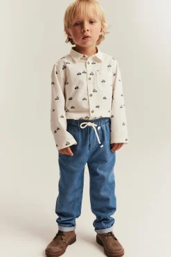Denimhousut kiristysnyörillä | Denim | Lapset | Newbie
