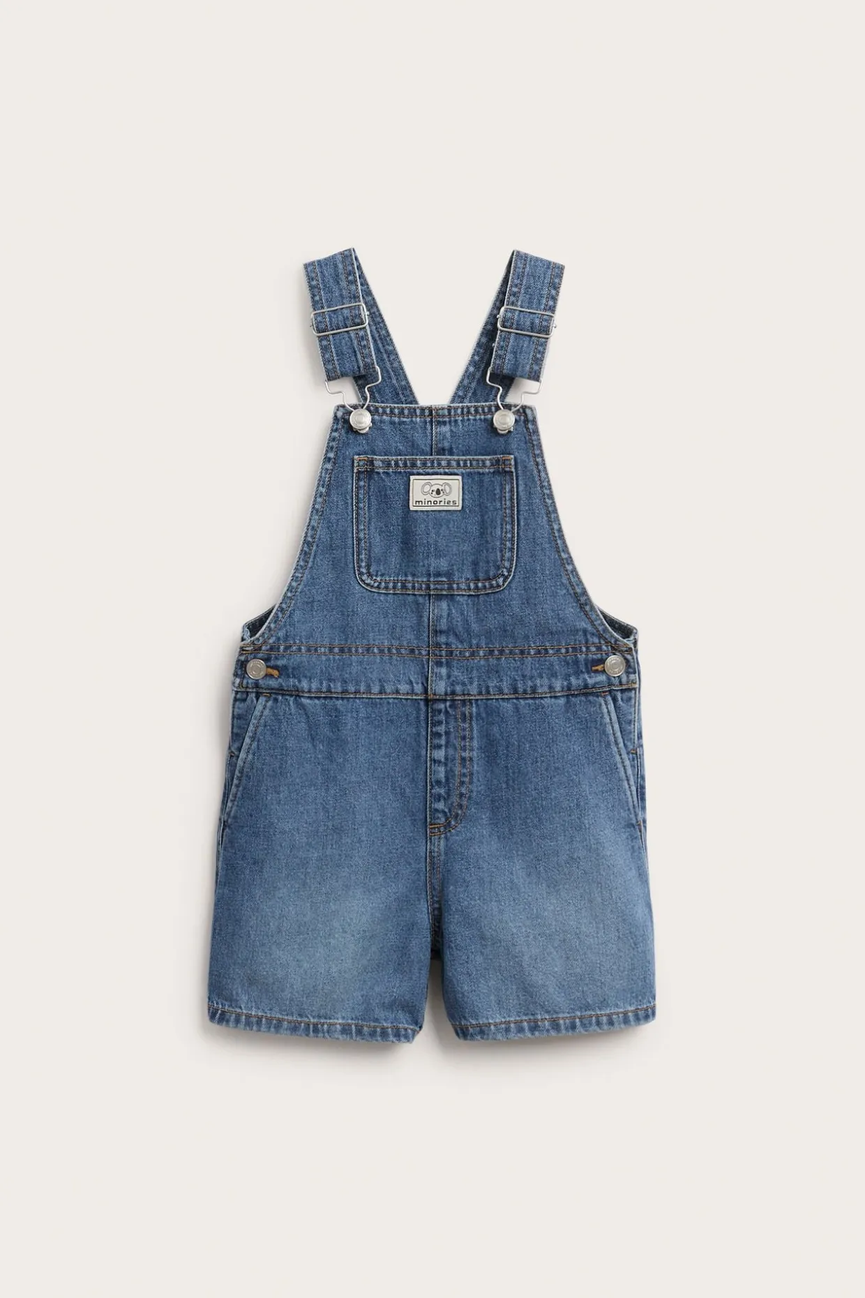 Denimiä olevat henkselishortsit | Denim | Lapset | Kappahl