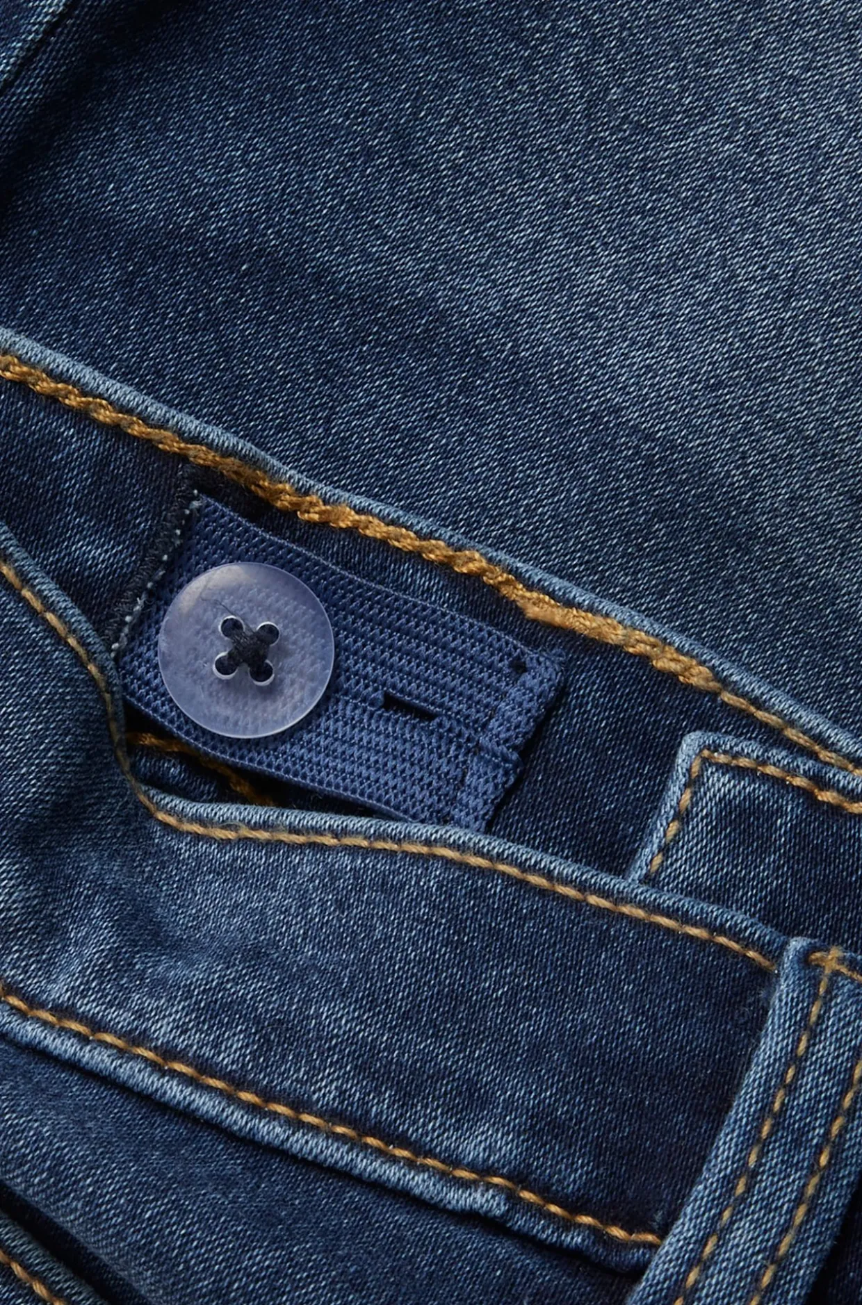 Denimtrikoota olevat farkkushortsit | Tumma denim | Lapset | Kappahl