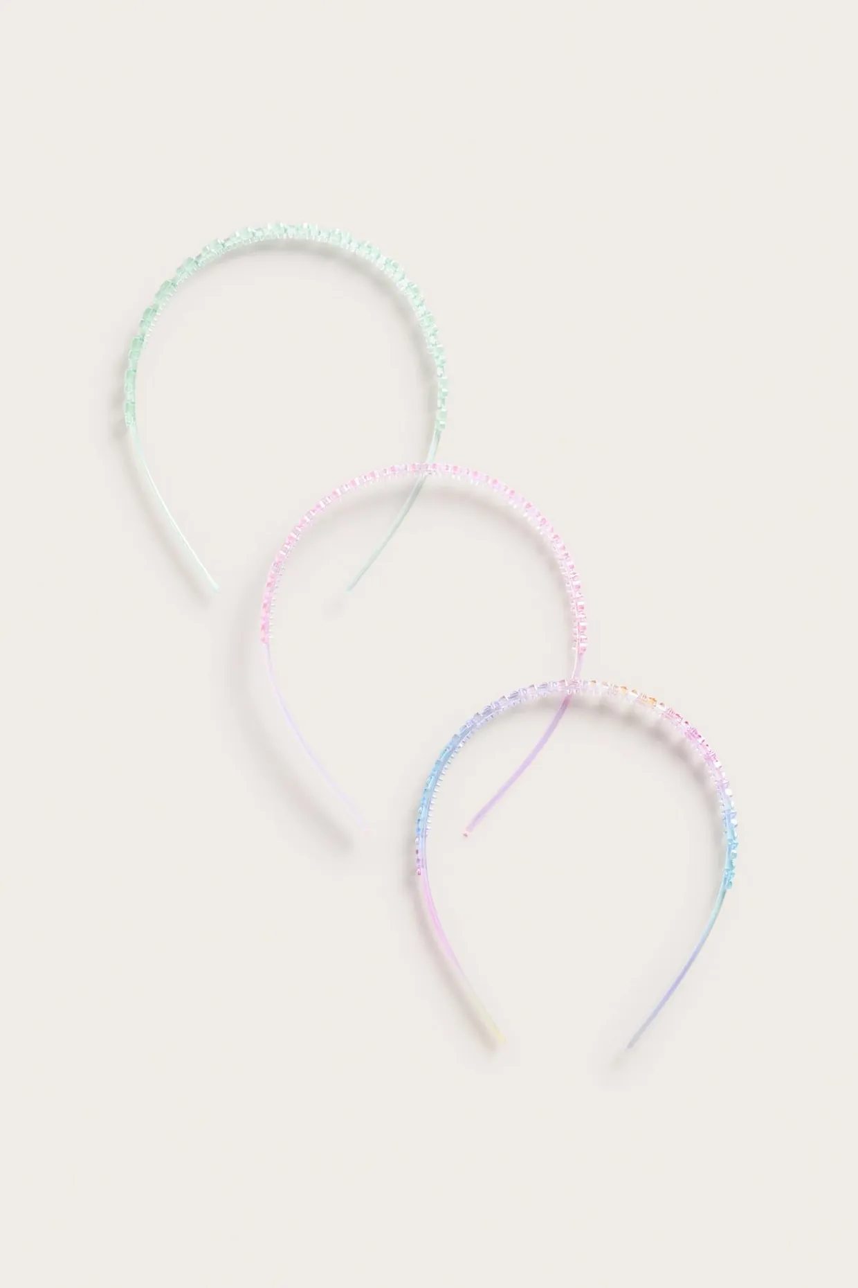 Diadeemi, 3-pack | Vaaleanpunainen | Lapset | Kappahl