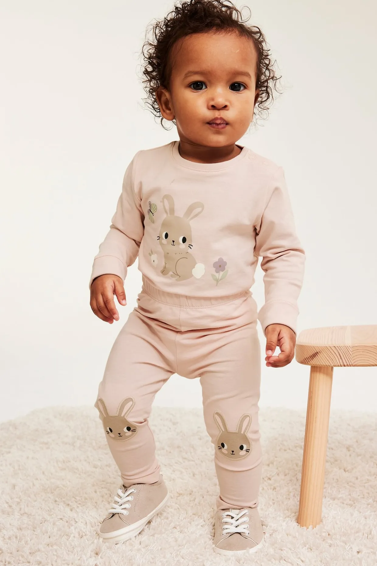 Eläinkuvioinen body | Pinkki | Vauvat | Kappahl