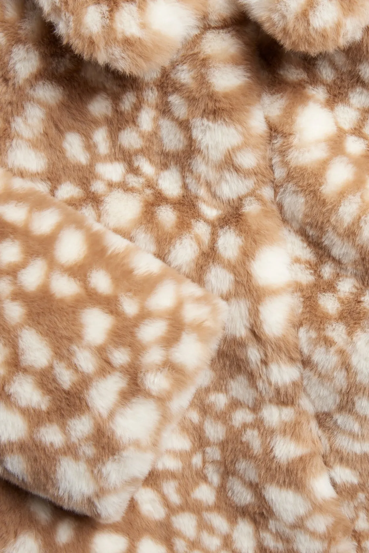 Eläinteemainen tekoturkistakki | Beige | Lapset | Kappahl