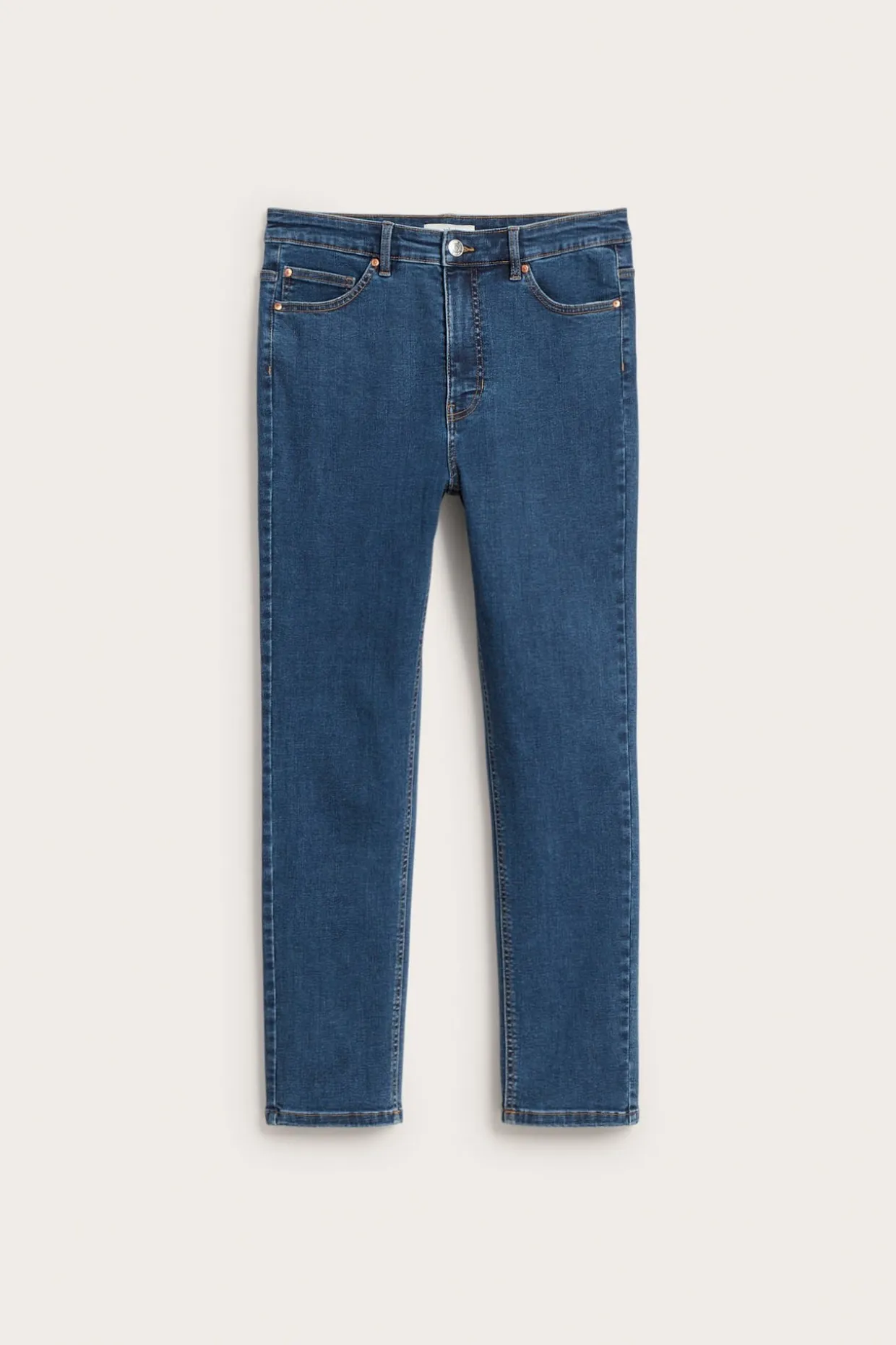 Embracing jeans high waist | Denim | Naiset | Kappahl