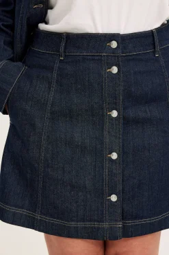 Farkkuhame | Tumma denim | Naiset | Kappahl
