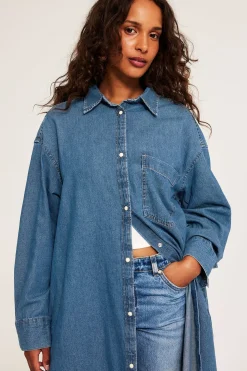 Farkkumekko | Denim | Naiset | Kappahl