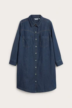 Farkkumekko | Tumma denim | Naiset | Kappahl