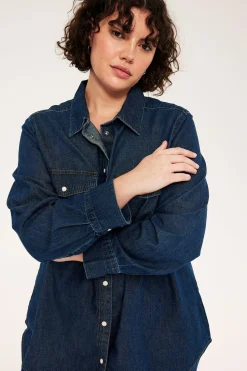 Farkkupaita | Tumma denim | Naiset | Kappahl