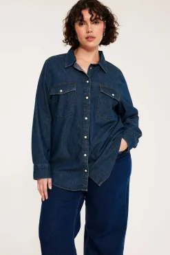 Farkkupaita | Tumma denim | Naiset | Kappahl