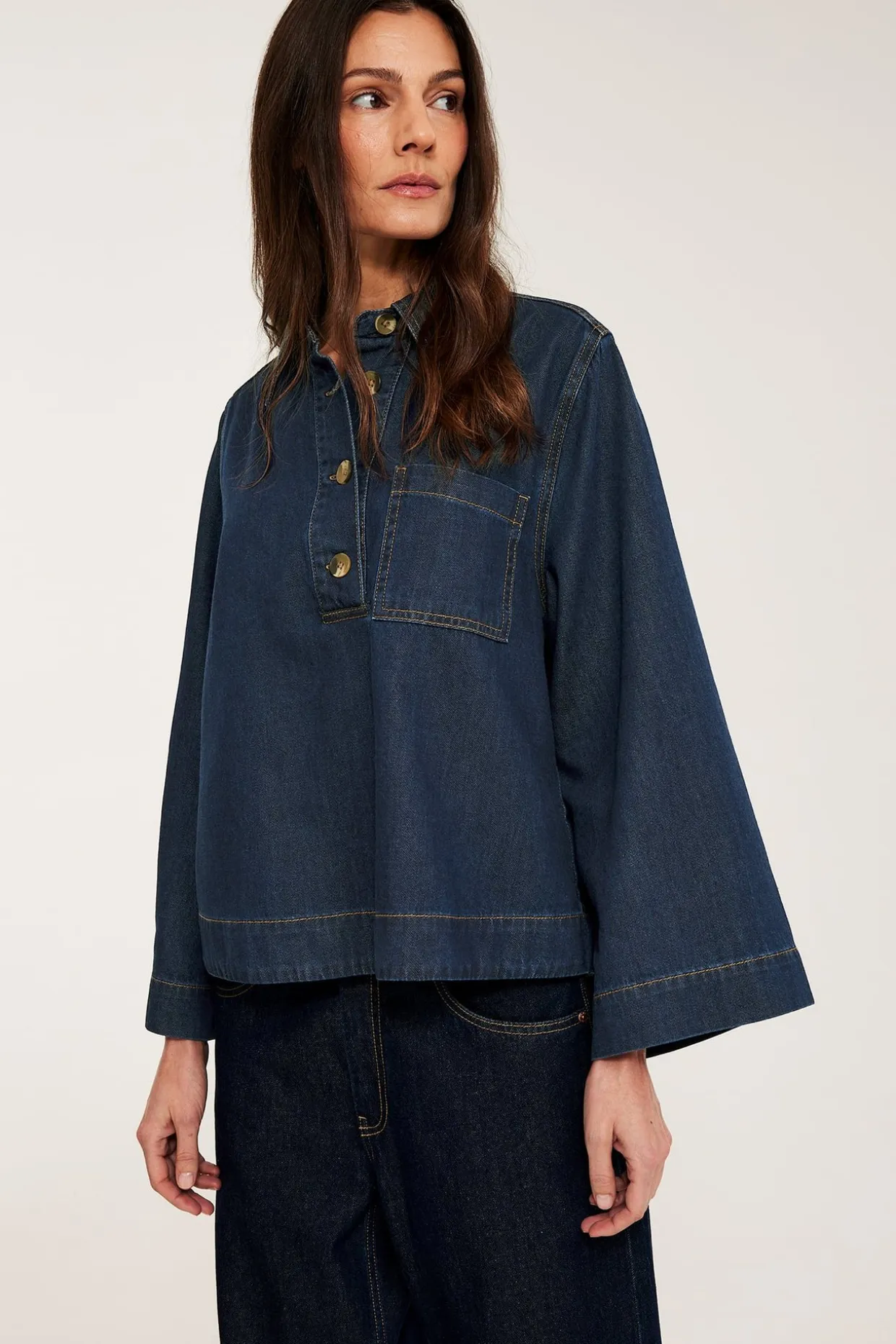 Farkkupaita | Tumma denim | Naiset | Kappahl