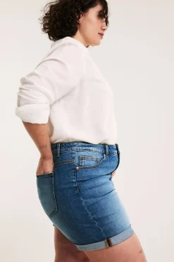 Farkkushortsit | Denim | Naiset | Kappahl