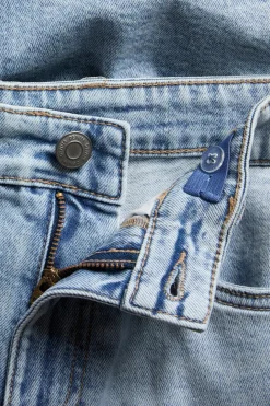 Farkkushortsit, joissa on pidemmät lahkeet | Vaalea denim | Lapset | Kappahl