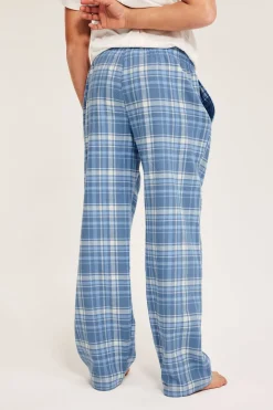 Flanellia olevat pyjamahousut | Sininen | Lapset | Kappahl