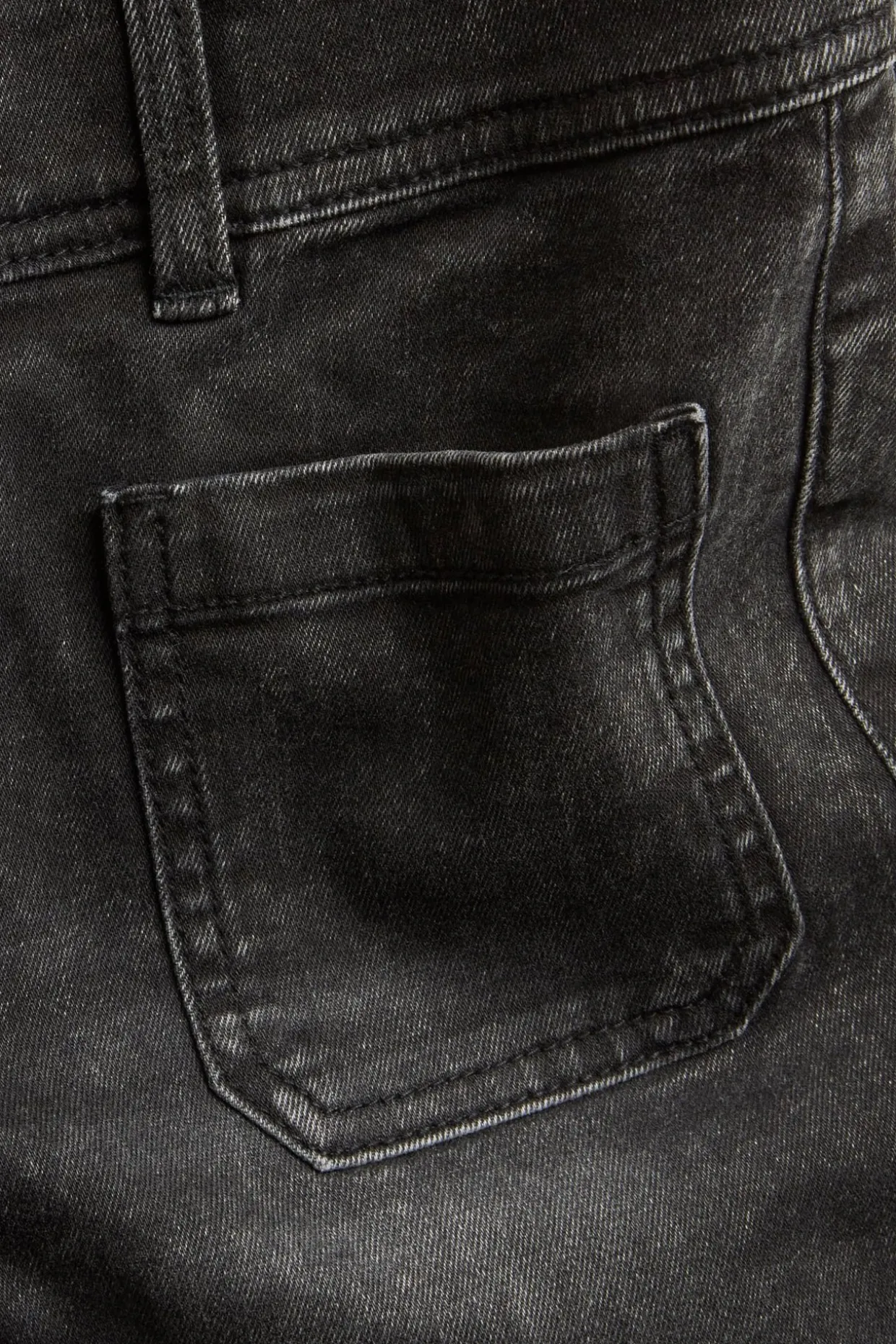 Flare jeans low waist | Musta | Naiset | Kappahl