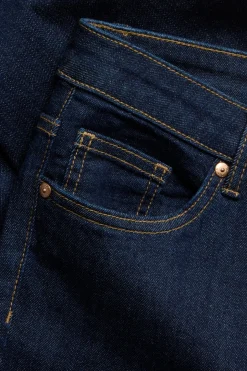 Flare jeans low waist | Tumma denim | Naiset | Kappahl