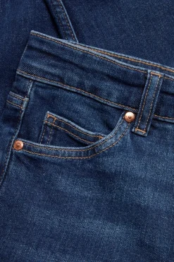 Flare jeans regular waist | Tumma denim | Naiset | Kappahl