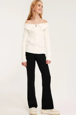 Flare leggings | Musta | Lapset | Kappahl