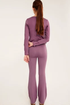 Flare-malliset jerseytreenitrikoot | Luumu | Lapset | Kappahl