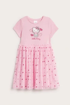 Hello Kitty -mekko, jossa on tyllihameosa | Vaaleanpunainen | Lapset | Kappahl