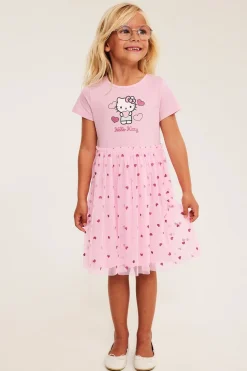 Hello Kitty -mekko, jossa on tyllihameosa | Vaaleanpunainen | Lapset | Kappahl