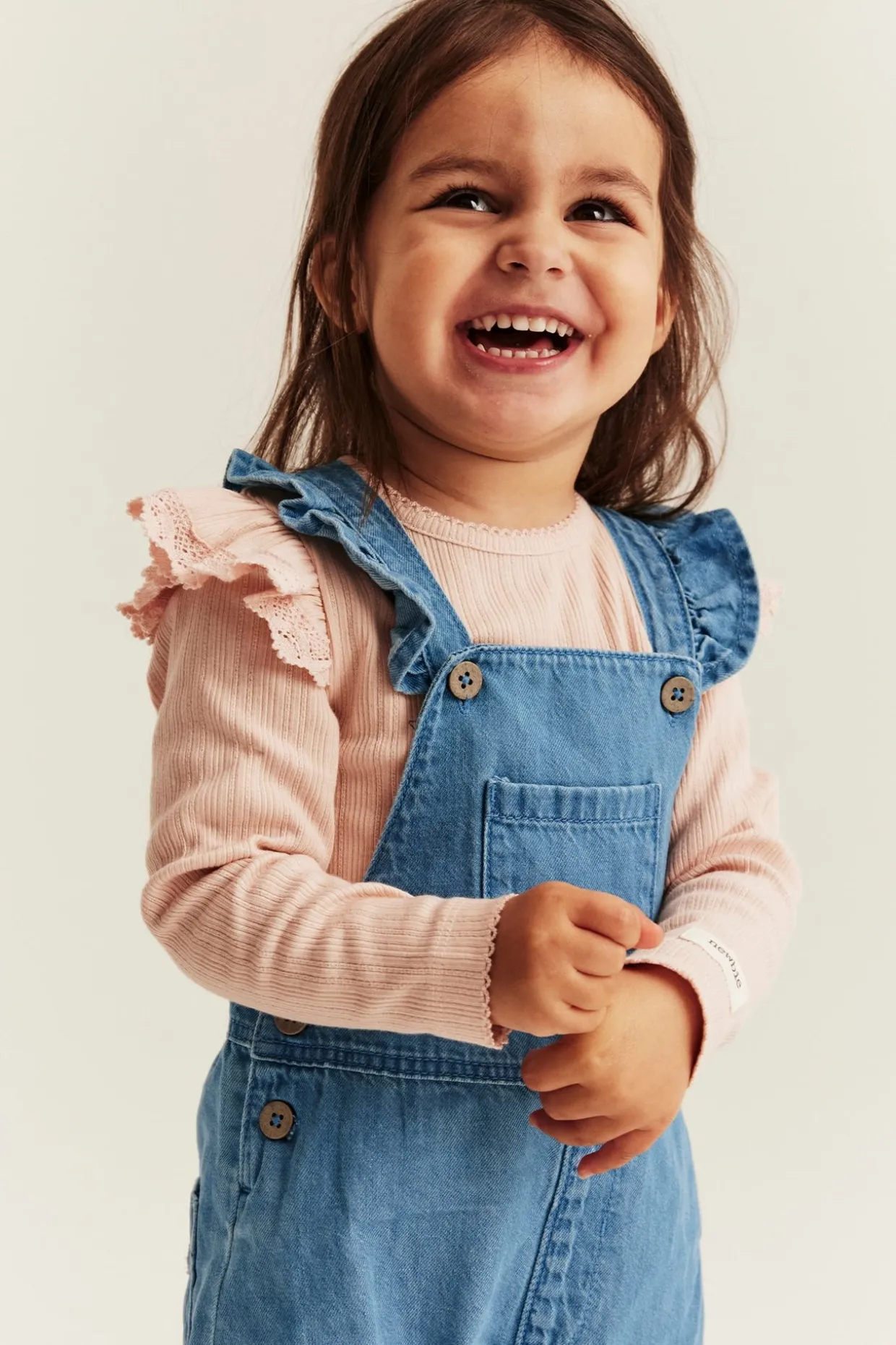 Henkselihousut denimiä | Vaalea denim | Vauvat | Newbie