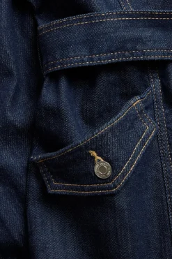 Hihaton farkkumekko | Tumma denim | Naiset | Kappahl