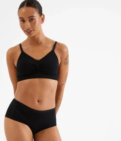 Hipster 3-pack puuvillaa | Musta | Naiset | Kappahl