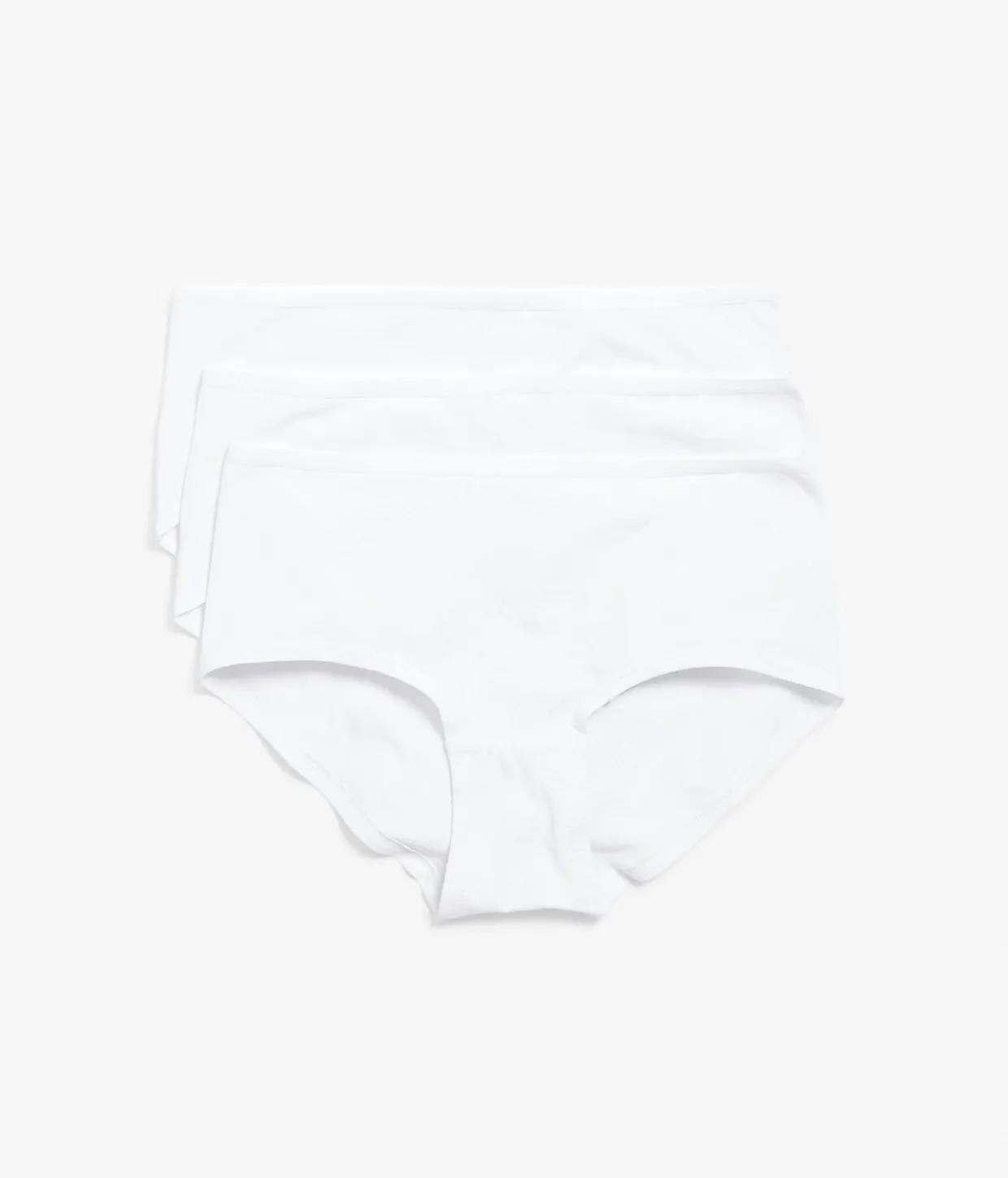 Hipster 3-pack puuvillaa | Valkoinen | Naiset | Kappahl