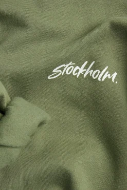 Huppari, jossa tekstipainatus | Tummanvihreä | Lapset | Kappahl