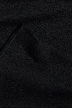 Joustavaa pitsiä olevat shortsit | Musta | Naiset | Kappahl
