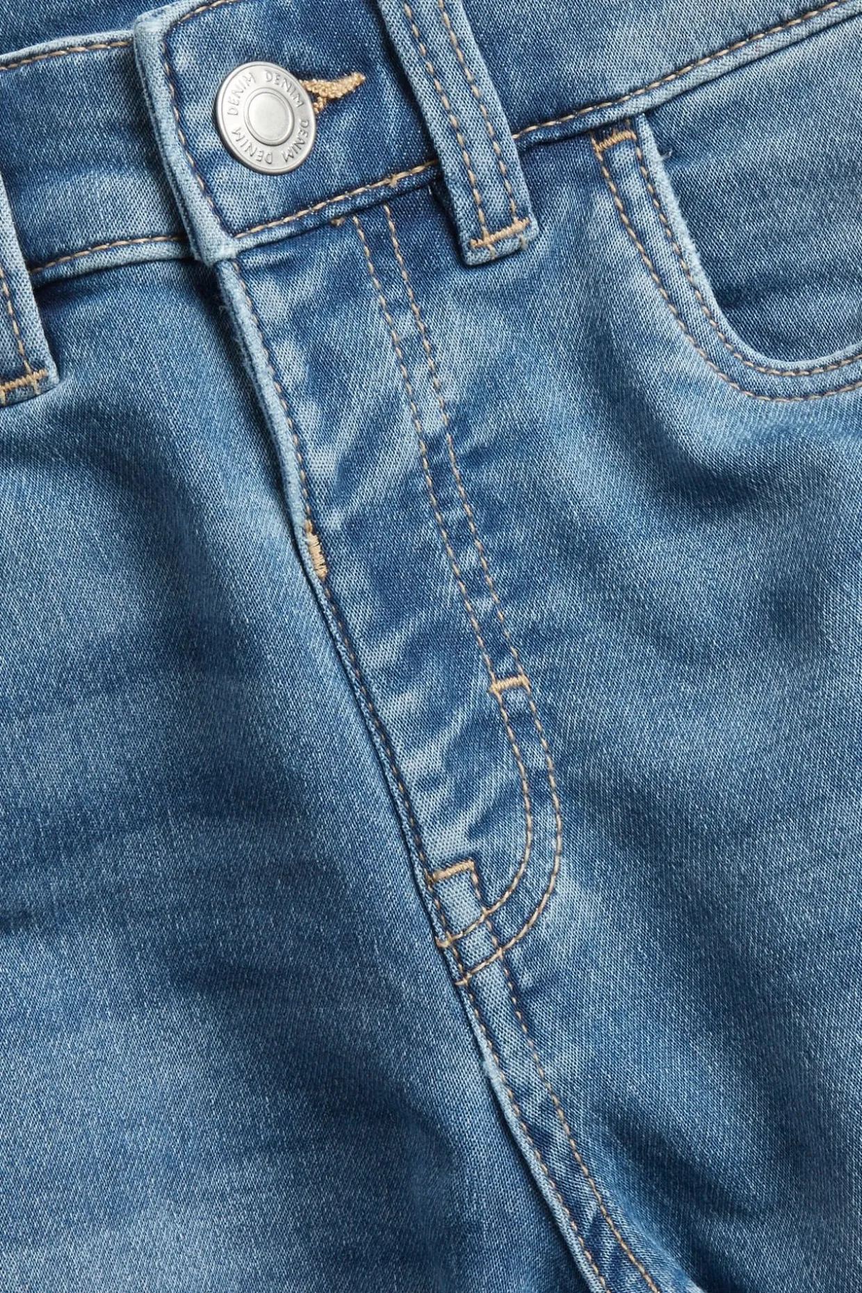 Joustavat farkkushortsit collegedenimistä | Vaalea denim | Lapset | Kappahl