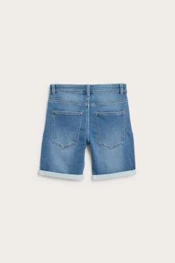 Joustavat farkkushortsit collegedenimistä | Vaalea denim | Lapset | Kappahl