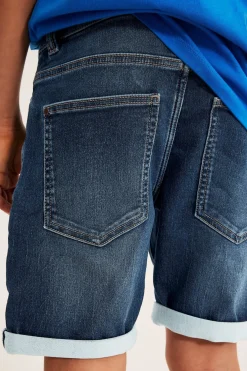 Joustavat farkkushortsit collegedenimistä | Tumma denim | Lapset | Kappahl