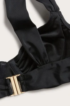 Kaarituellinen bikiniyläosa | Musta | Naiset | Kappahl