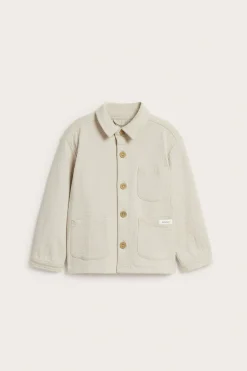 Kauluksellinen paitatakki | Beige | Lapset | Newbie