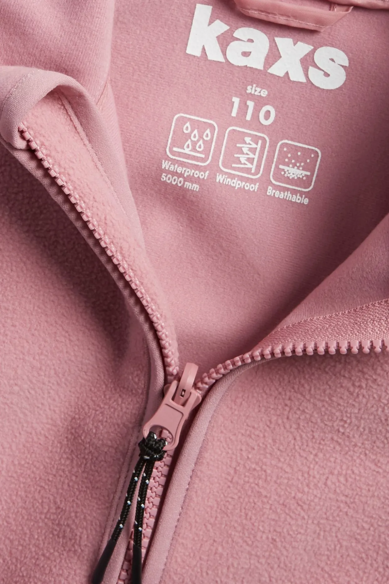 Kaxs-fleecetuulitakki zip-in/zip-off | Pinkki | Lapset | Kappahl